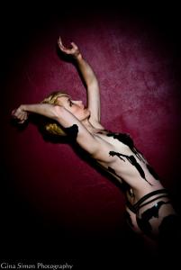 photo by Gina Simon hair by Alexandria Winder makeup by Gina Simon liquid latex by Kai Kennedy